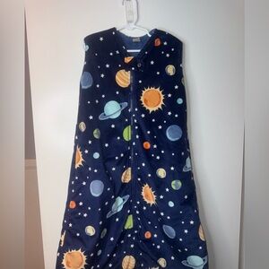 Hudson Baby Blue Planets Solar Sleep Sack